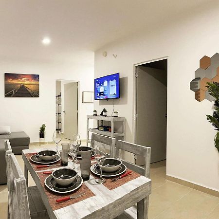 Angels Beach Condo Con Piscina, Parking Y Parque Playa del Carmen Exteriér fotografie