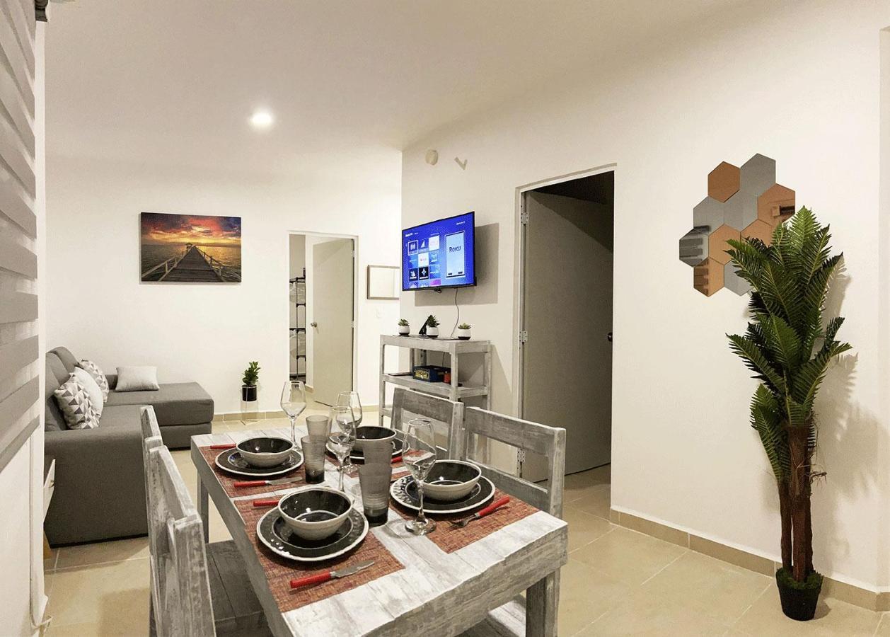 Angels Beach Condo Con Piscina, Parking Y Parque Playa del Carmen Exteriér fotografie
