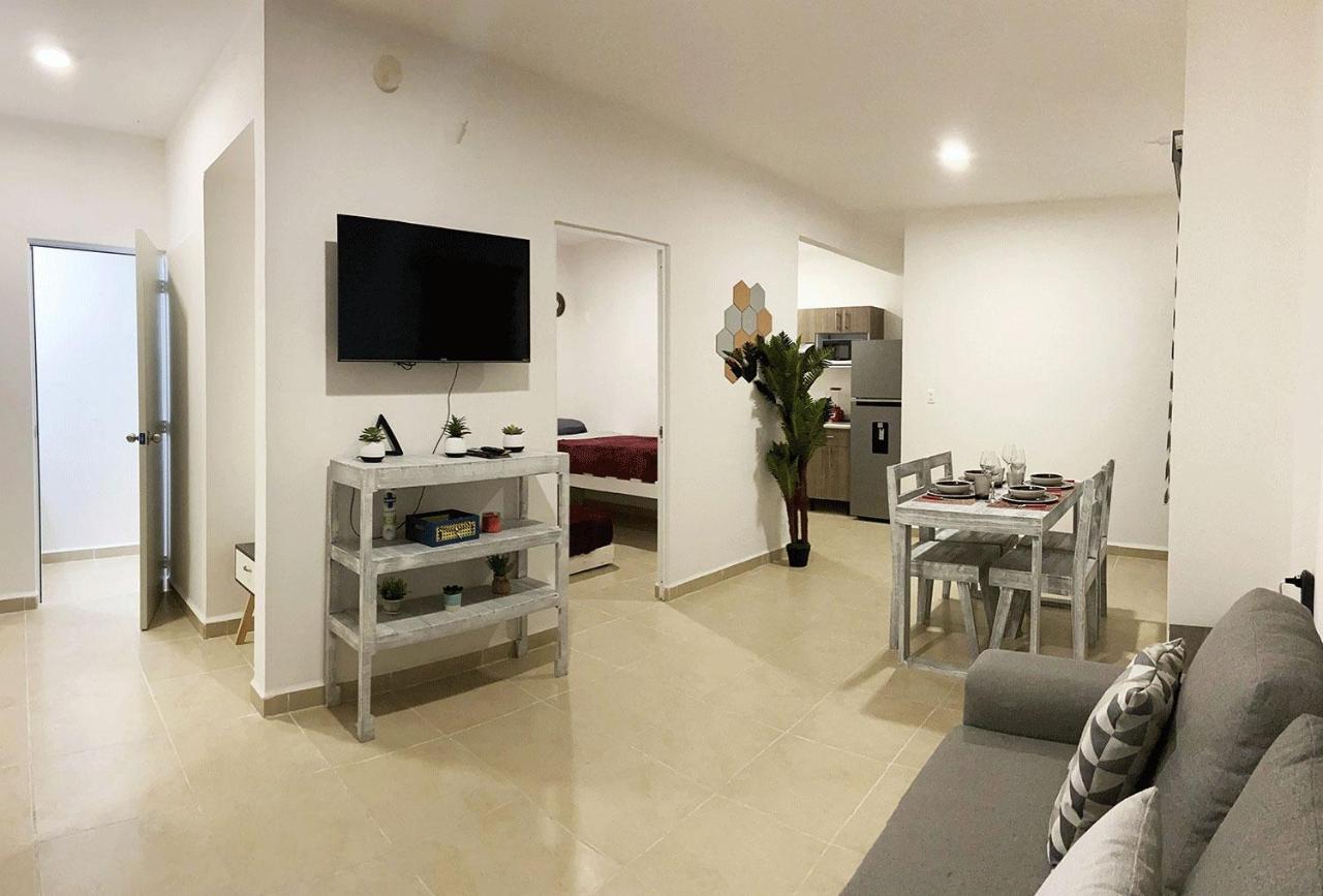 Angels Beach Condo Con Piscina, Parking Y Parque Playa del Carmen Exteriér fotografie