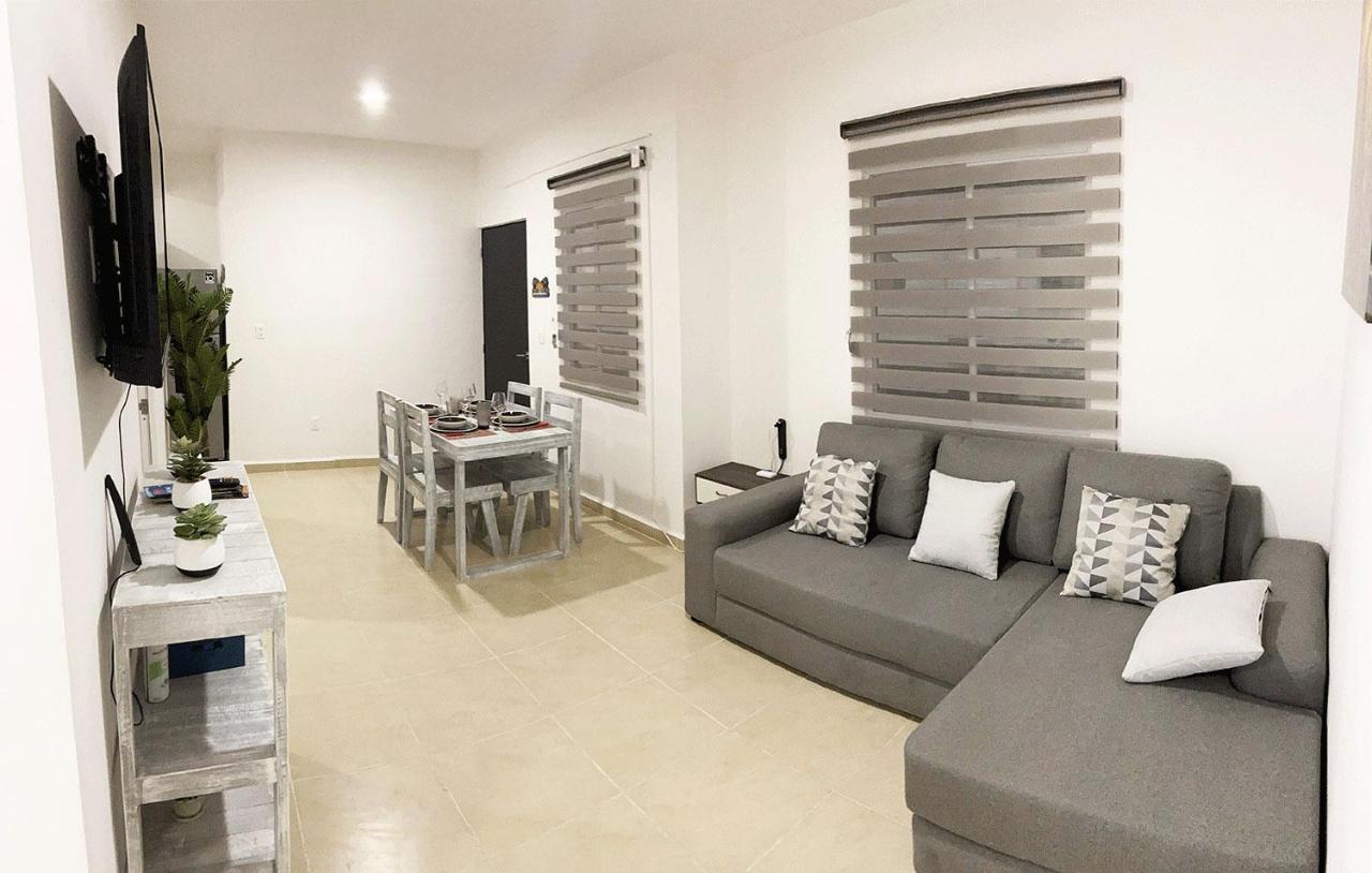 Angels Beach Condo Con Piscina, Parking Y Parque Playa del Carmen Exteriér fotografie